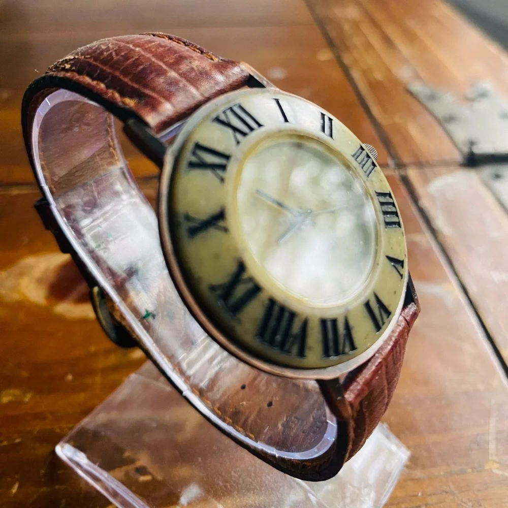 1995 STONE FOSSIL WATCH BW-6705